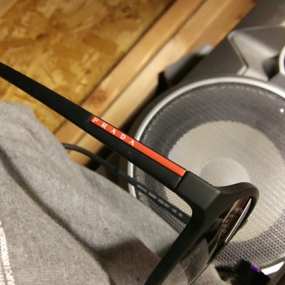 Prada Linea Rossa 01S Matte Black Sunglasses - Picture 7 of 7